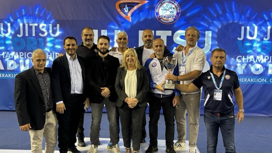 Τρίτη δύναμη στον κόσμο η Ελλάδα στο Ζίου Ζίτσου