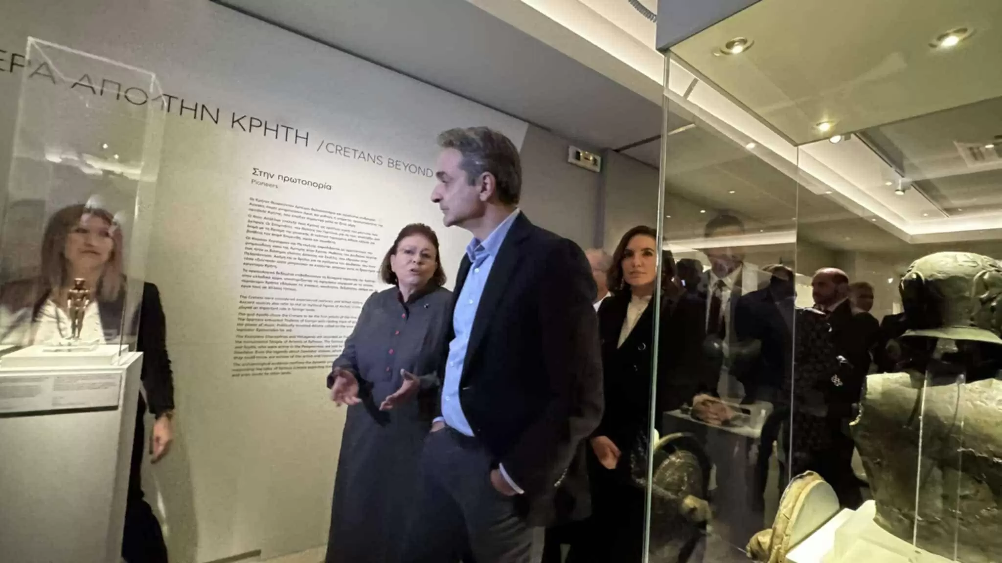 Στο Αρχαιολογικό Μουσείο ο Κ. Μητσοτάκης (Photos)