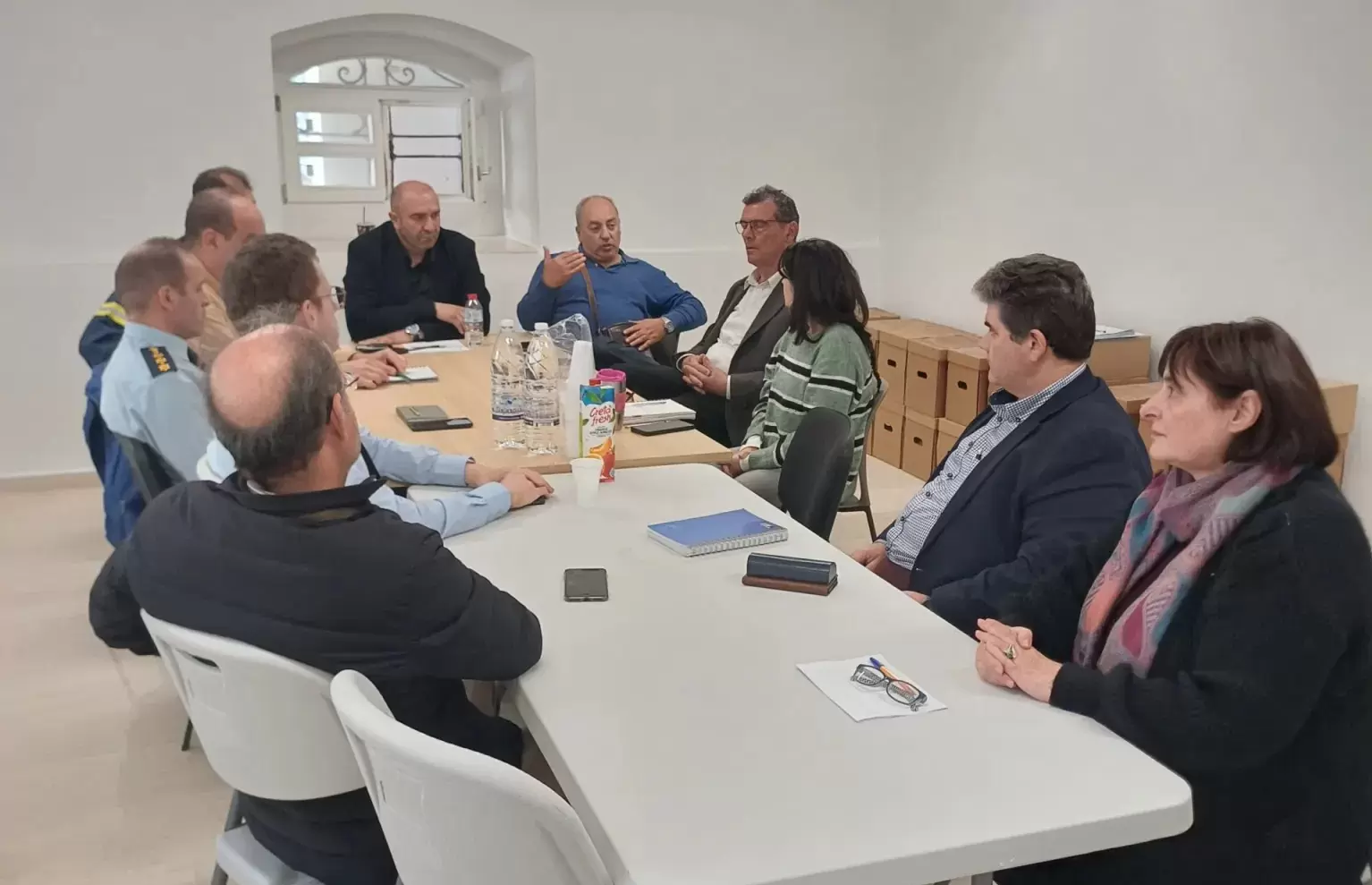 Ενημερωτική συνάντηση για τη διαχείριση φυσικών καταστροφών από τη σχολική κοινότητα πραγματοποιήθηκε στην Π.Ε. Ρεθύμνης