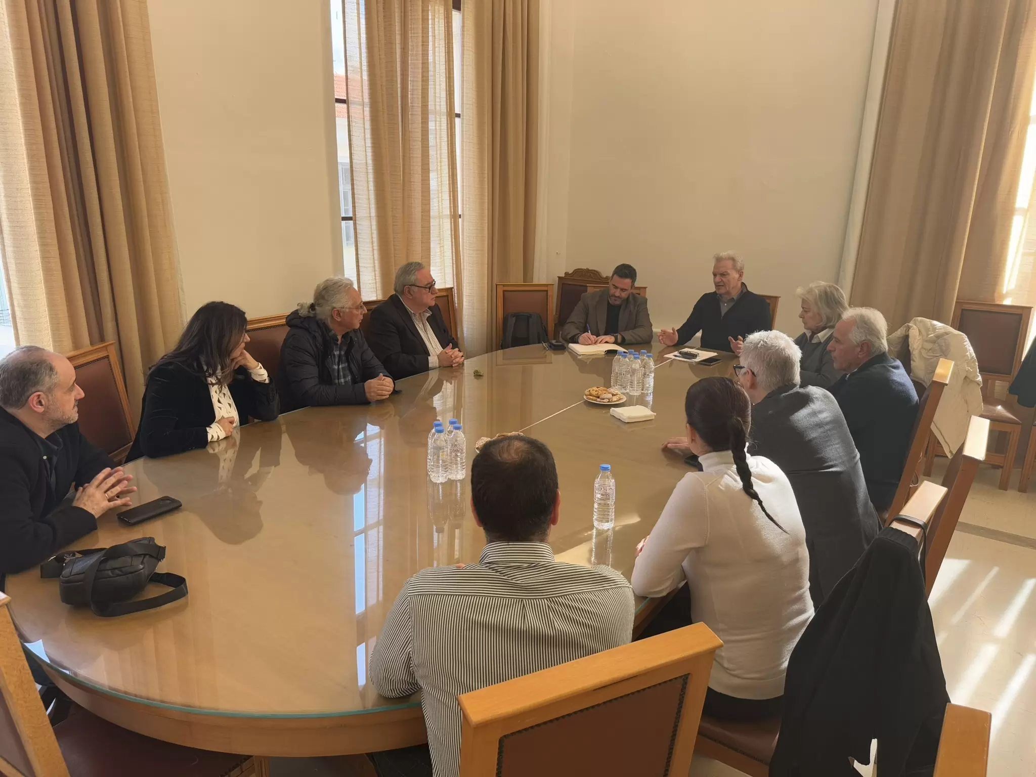 Νέες συναντήσεις του Δημάρχου Ηρακλείου Αλέξη Καλοκαιρινού με φορείς της πόλης