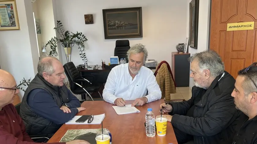 Υπεγράφη η σύμβαση του έργου “Έργα προστασίας ακτογραμμής ανατολικά του λιμένα Σητείας”