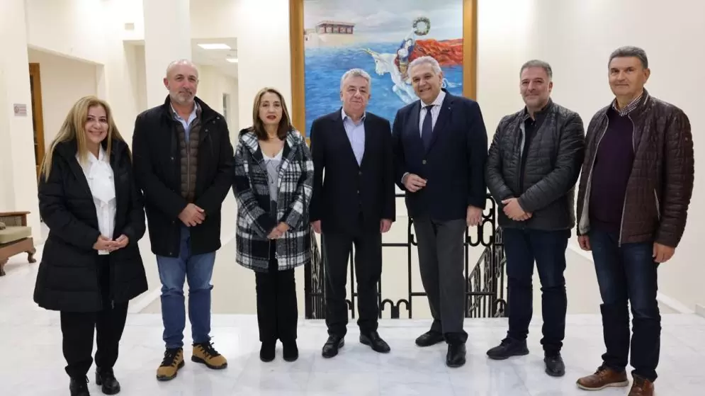 Στον Περιφερειάρχη Κρήτης η νέα Διοικητική Επιτροπή του Επιμελητηρίου Ηρακλείου