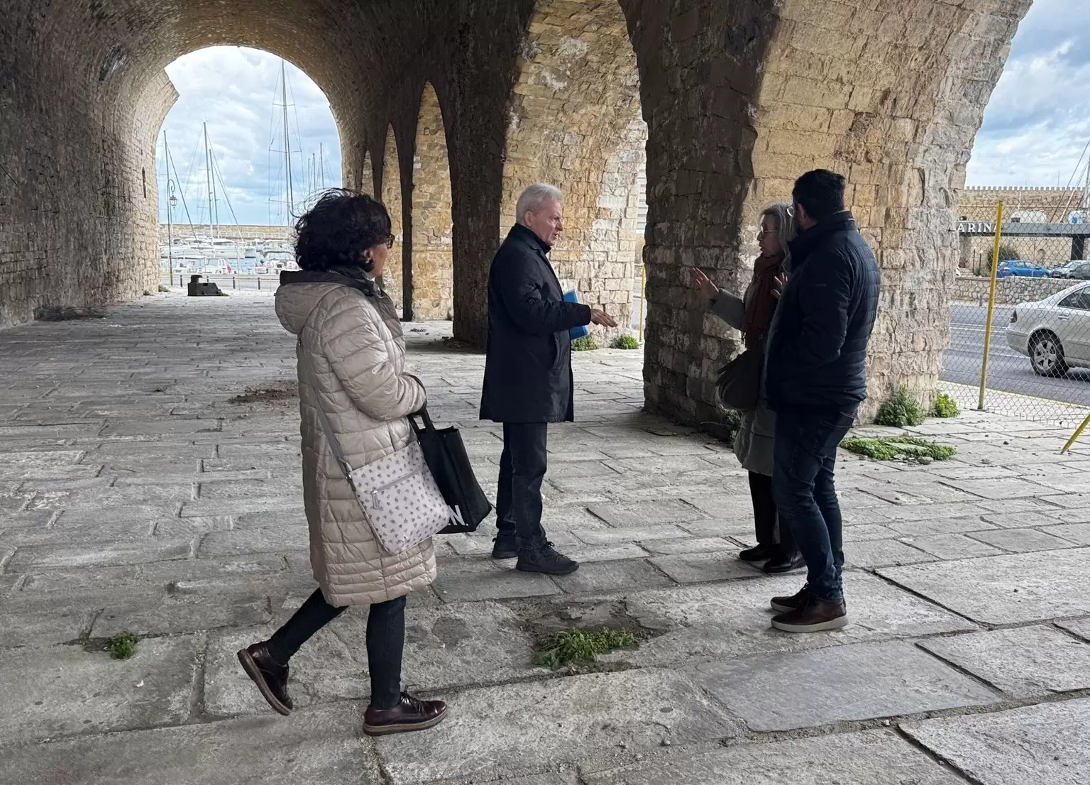 H Προγραμματική Σύμβαση των Ενετικών Τειχών, στο επίκεντρο συνάντησης του Δημάρχου Ηρακλείου με την Πρόεδρο του Οργανισμού Διαχείρισης και Ανάπτυξης Πολιτιστικών Πόρων