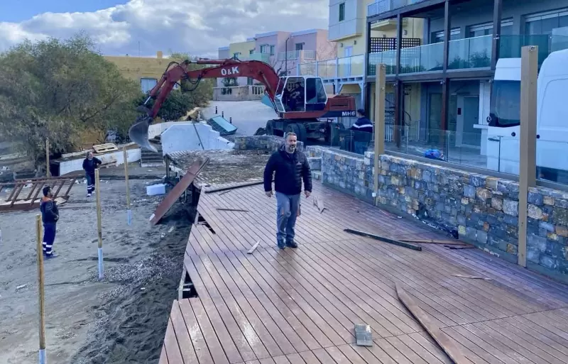 Κρήτη: Κατεδαφίσεις αυθαίρετων κατασκευών σε Καλούς Λιμένες και Χερσόνησο