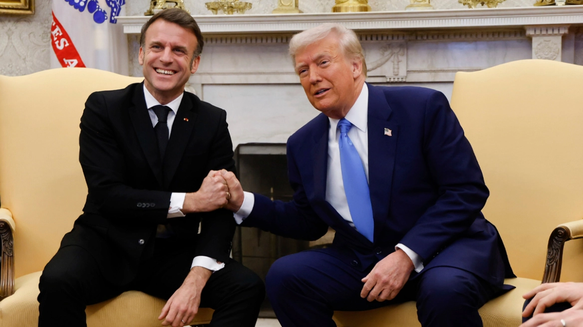 Η «χορογραφία» στη συνάντηση Μακρόν-Τραμπ στον Λευκό Οίκο