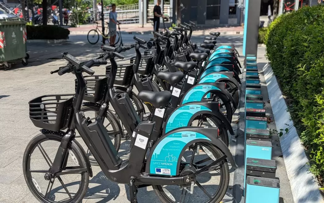 Στον δρόμο τα πρώτα νέα κοινόχρηστα ηλεκτρικά ποδήλατα του Δήμου Ηρακλείου
