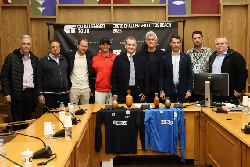 Δύο κορυφαίες διοργανώσεις τένις ATP Challenger φιλοξενεί η Κρήτη με την στήριξη της Περιφέρειας Κρήτης