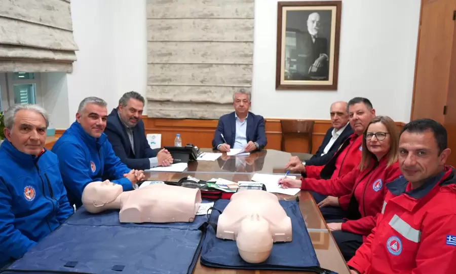 Μνημόνιο συνεργασίας Περιφέρειας Κρήτης και εθελοντικών ομάδων στο πλαίσιο του προγράμματος «ΖΩΗ»