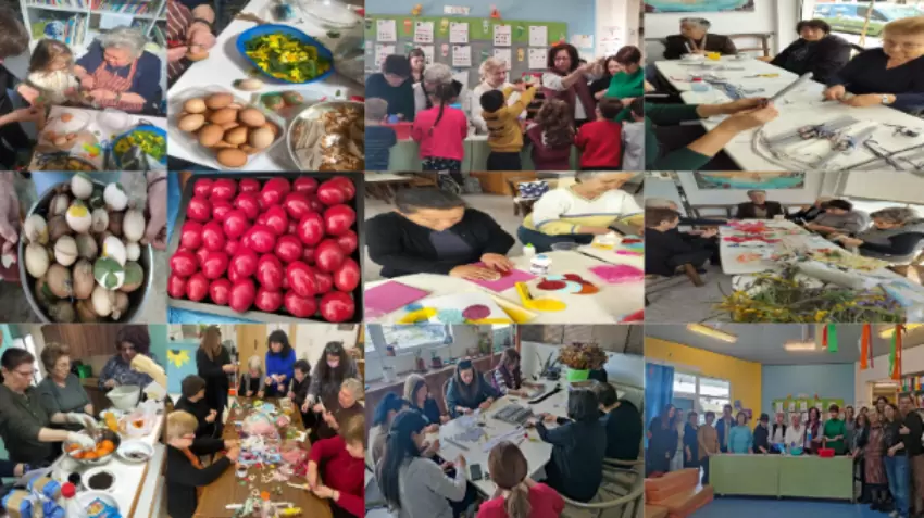 Πασχαλινές δράσεις του Τμήματος Κοινοτικής Φροντίδας 3ης Κοινότητας του Δήμου Ηρακλείου