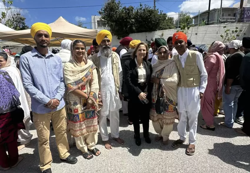 Η ανοιξιάτικη θρησκευτική γιορτή, Vaisakhi, γιορτάστηκε από την Ινδική κοινότητα του Ρεθύμνου