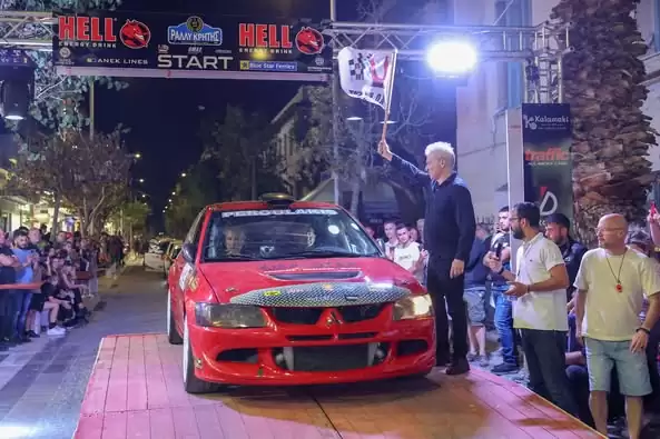 Ο Δήμαρχος Ηρακλείου έδωσε την εκκίνηση του 46ου Rally Κρήτης