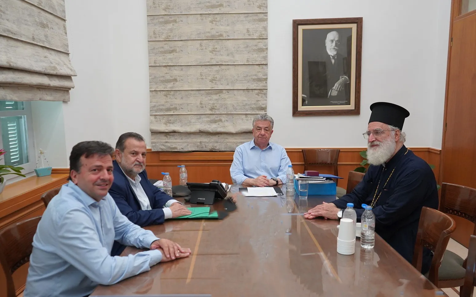 Στήριξη της Περιφέρειας Κρήτης στην αποκατάσταση του Ιερού Ναού Μεταμόρφωσης του Σωτήρος στο Αρκαλοχώρι