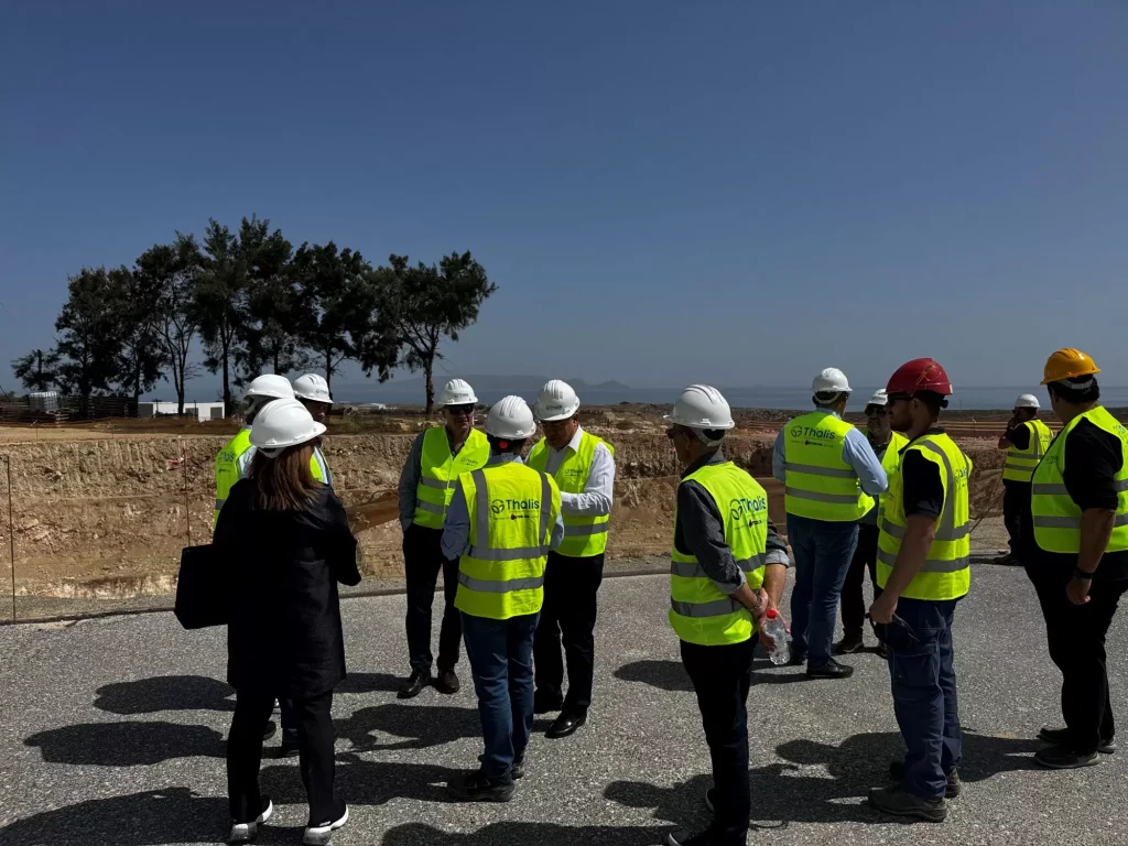 Προχωράει το έργο κατασκευής της νέας Μονάδας Επεξεργασίας Απορριμμάτων Ηρακλείου