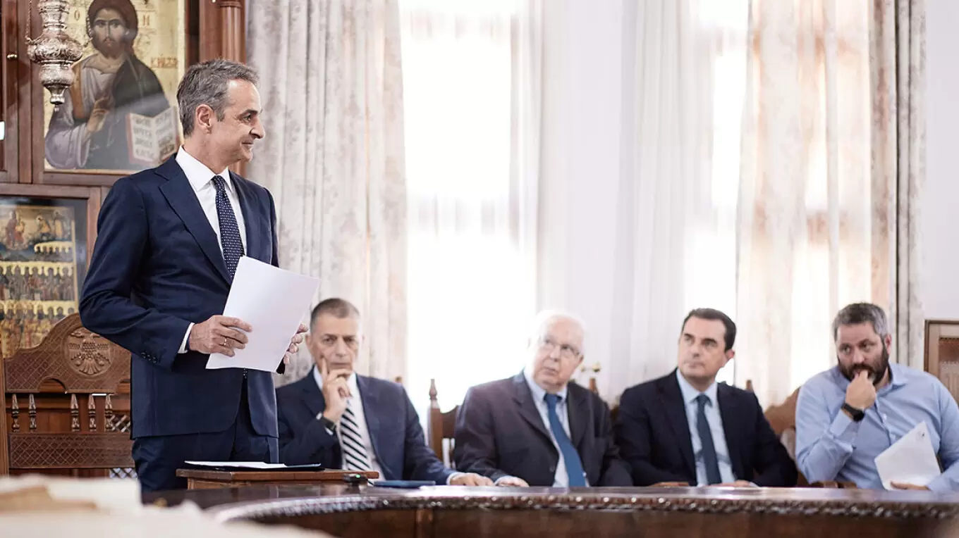 Μήνυμα Μητσοτάκη από το Άγιο Όρος: «Θησαυρός με παγκόσμια εμβέλεια»