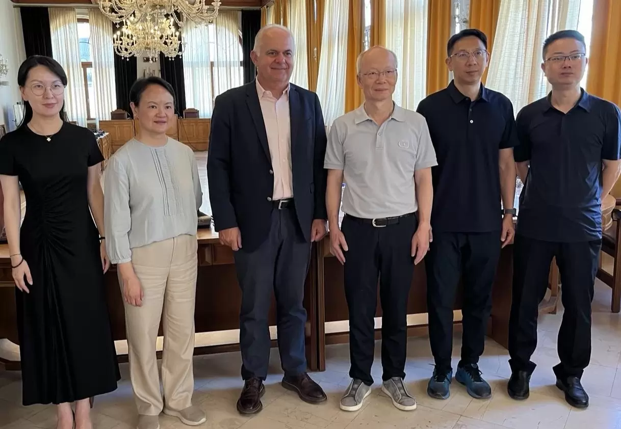 Επίσκεψη αντιπροσωπείας του αδελφοποιημένου Δήμου της Κίνας Νίνγκμπο στο Δήμο Ηρακλείου