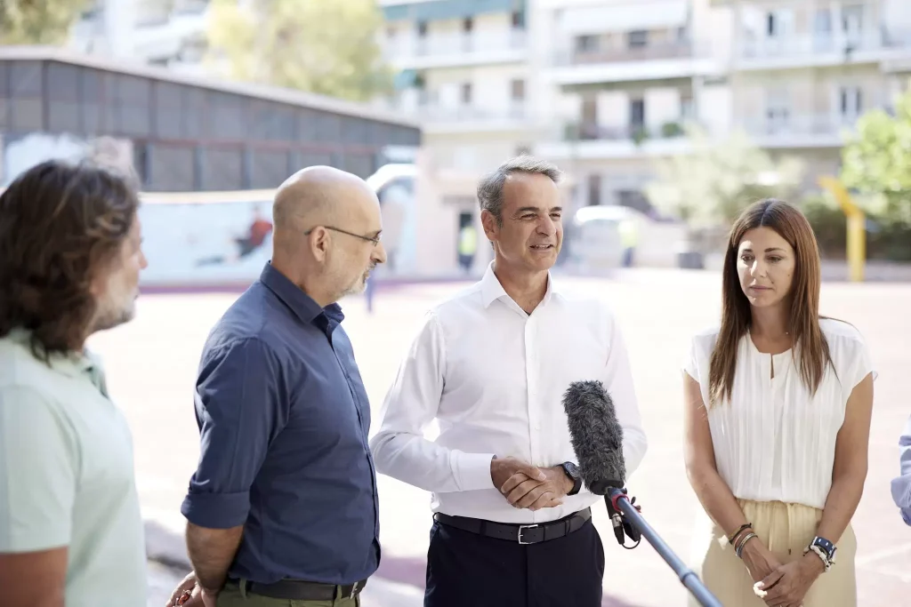 Κυριάκος Μητσοτάκης: 431 δημόσια σχολεία ανακαινίζονται στο πλαίσιο του προγράμματος «Μαριέττα Γιαννάκου»