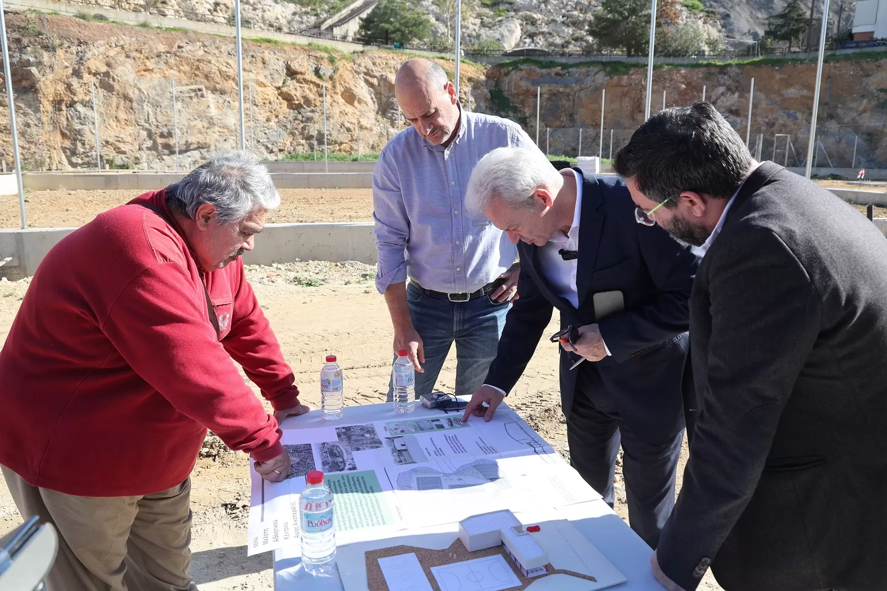 Ένα βήμα πιο κοντά η ολοκλήρωση του Αθλητικού Κέντρου Αγίας Αικατερίνης