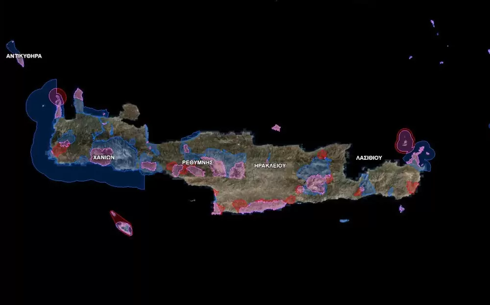 Έγκριση των Ειδικών Περιβαλλοντικών Μελετών για τις προστατευόμενες περιοχές NATURA 2000 της Κρήτης